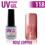 118 Rose Copper Allepaznokcie LUX 6ml = ins 117